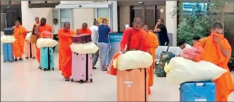 Le Sri Lanka arrête 22 moines bouddhistes présumés lors d’une saisie record de cannabis à l’aéroport