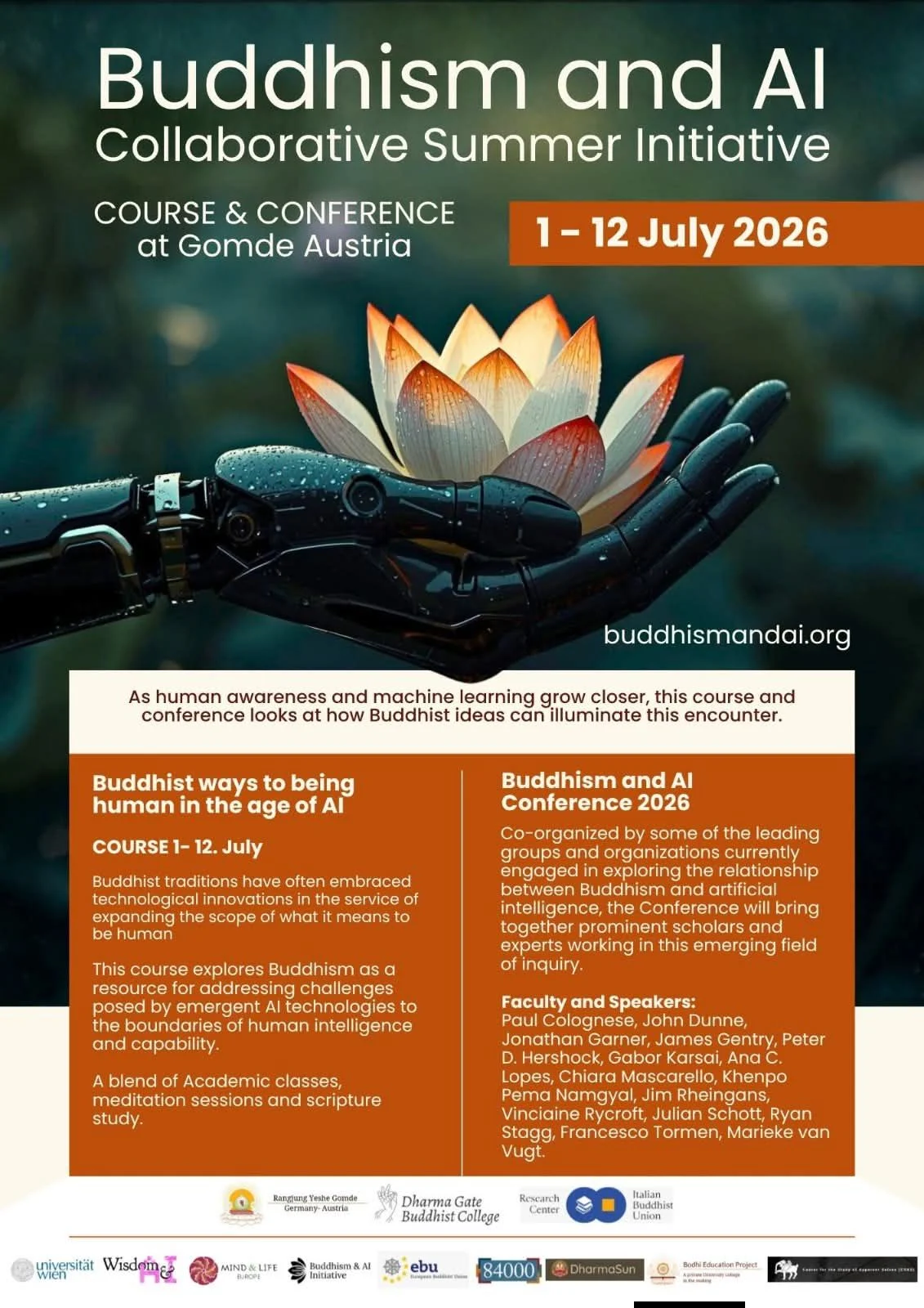 Des érudits et technologues bouddhistes se réuniront en Autriche pour une conférence de juillet sur l'IA et l'identité humaine