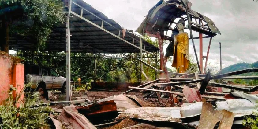 Un abbé bouddhiste tué dans une frappe aérienne au Myanmar près de la frontière thaïlandaise – Rapport